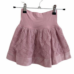 Luna Luna Copenhagen Girls 2T Skirt Pink A-line Crochet Detail Toddler Boutique
